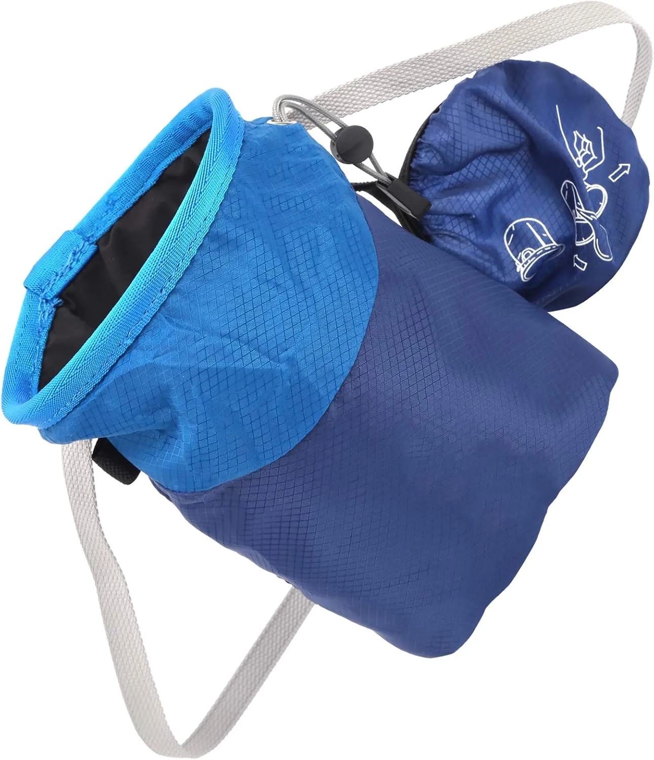 Chalk Bag, Rock Climbing Magnesium Powder Chalk Pouch Pocket Portable Chalk Ball Bag for Weightlifting Fitness Gymnastics