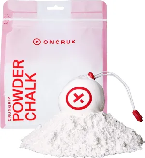 Chalk Sock 2 oz - Premium Refillable Chalk Ball - Made in USA - Performance Grade Grip Enhancer for Weightlifting, Rock Climbing, Gymnastics, Disc Golf and More