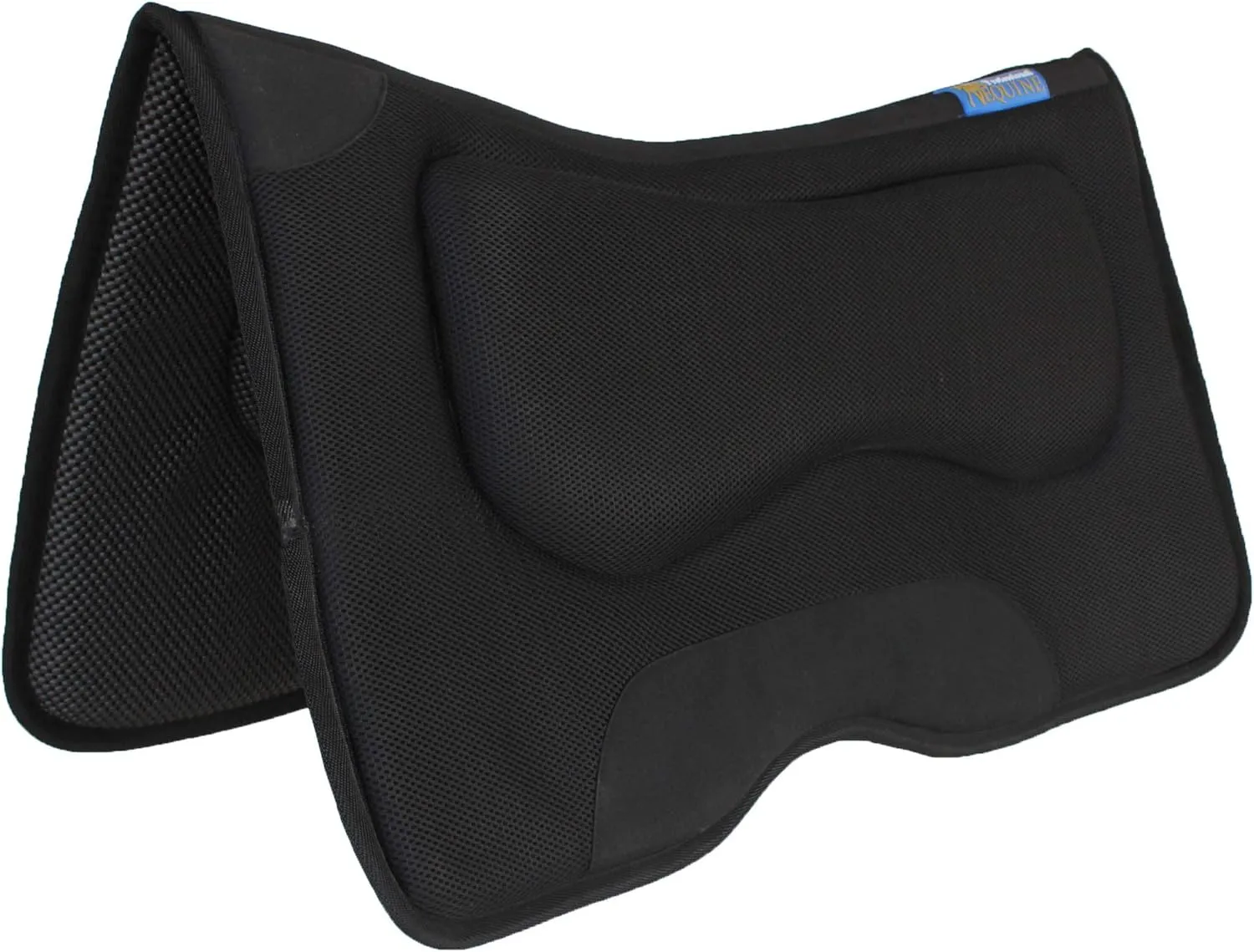 CHALLENGER Horse Saddle PAD Western Contoured Neoprene Shock Absorbing Saddle 39200BK