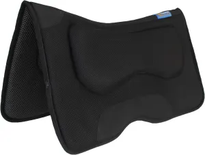 CHALLENGER Horse Saddle PAD Western Contoured Neoprene Shock Absorbing Saddle 39200BK