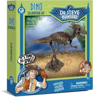 cl1670 K – Dino Excavation Kit, Stygimoloch Skeleton