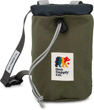 Classic Chalk Bag for Rock Climbing, Bouldering Chalk Bag Bucket with Quick-Clip Belt, Zippered Pockets and Pouch - Perfect Indoor/Outdoor Rock Climbing Gear Equipment