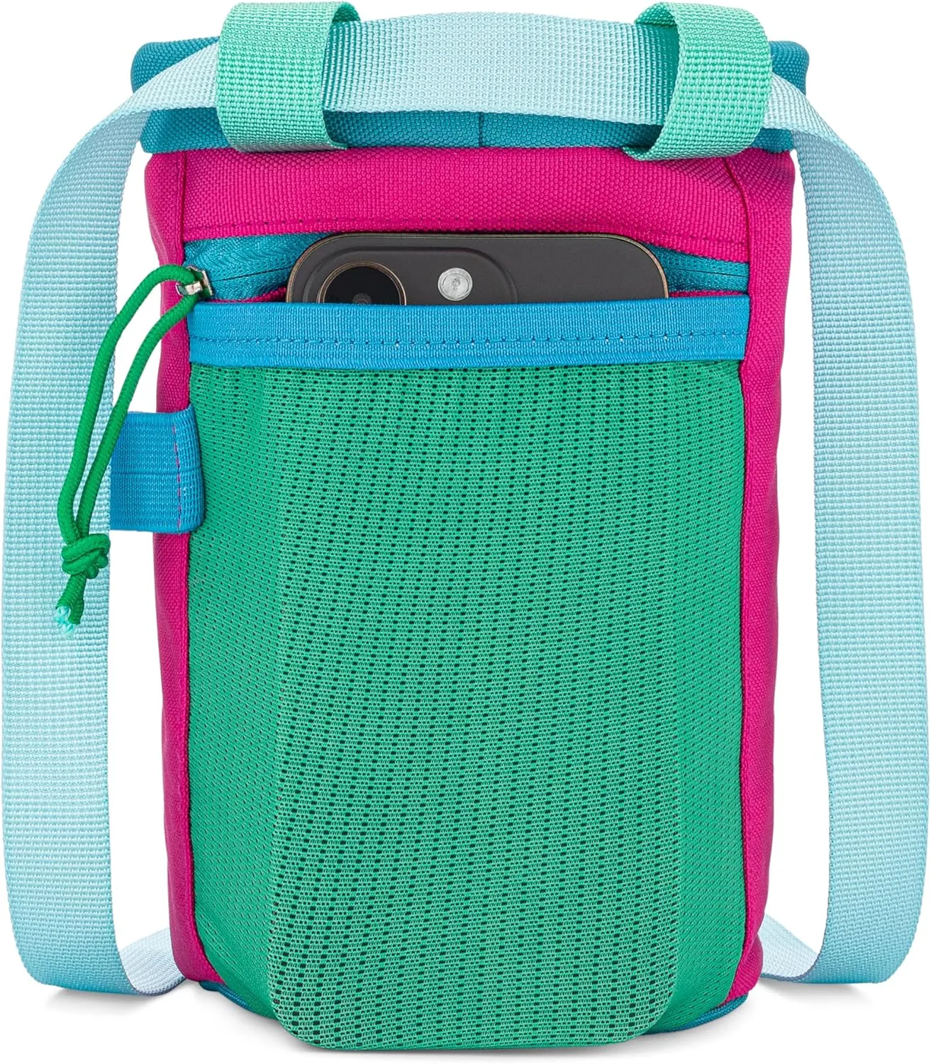 Classic Chalk Bag for Rock Climbing, Bouldering Chalk Bag Bucket with Quick-Clip Belt, Zippered Pockets and Pouch - Perfect Indoor/Outdoor Rock Climbing Gear Equipment