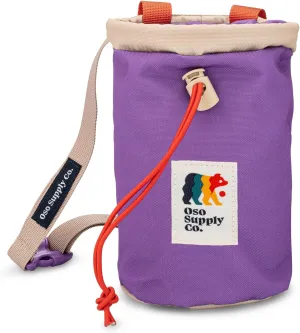 Classic Chalk Bag for Rock Climbing, Bouldering Chalk Bag Bucket with Quick-Clip Belt, Zippered Pockets and Pouch - Perfect Indoor/Outdoor Rock Climbing Gear Equipment