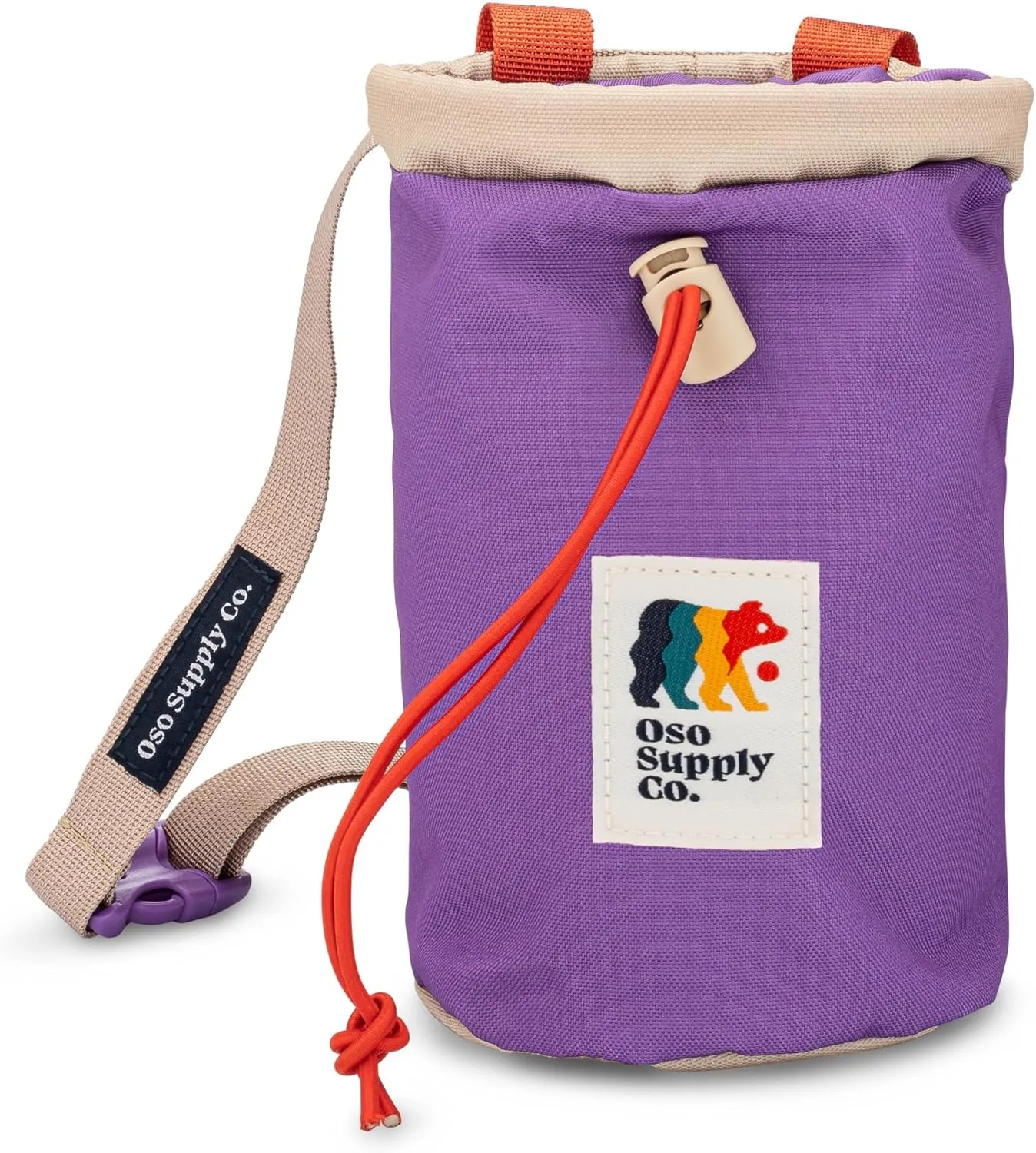Classic Chalk Bag for Rock Climbing, Bouldering Chalk Bag Bucket with Quick-Clip Belt, Zippered Pockets and Pouch - Perfect Indoor/Outdoor Rock Climbing Gear Equipment