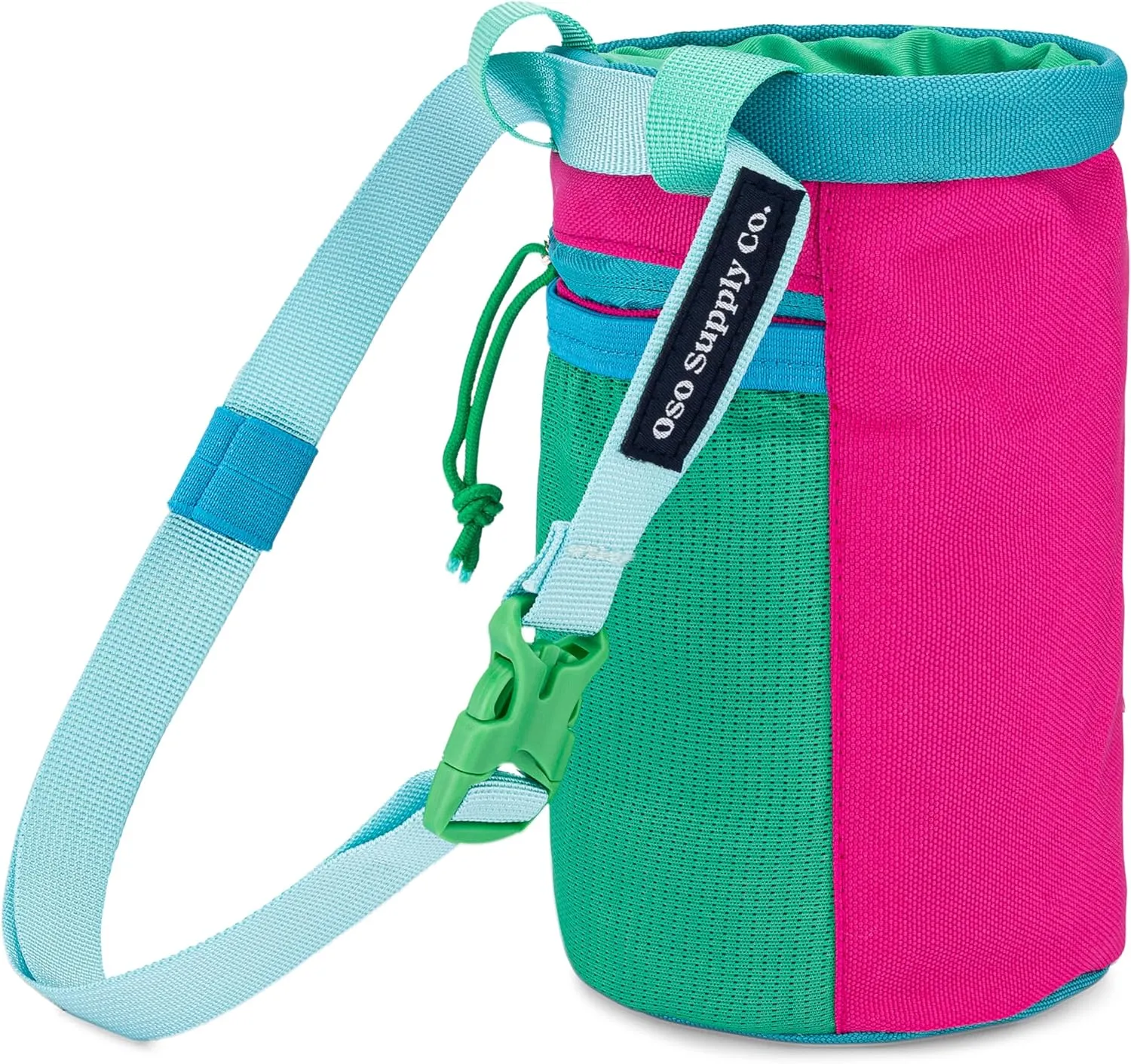 Classic Chalk Bag for Rock Climbing, Bouldering Chalk Bag Bucket with Quick-Clip Belt, Zippered Pockets and Pouch - Perfect Indoor/Outdoor Rock Climbing Gear Equipment