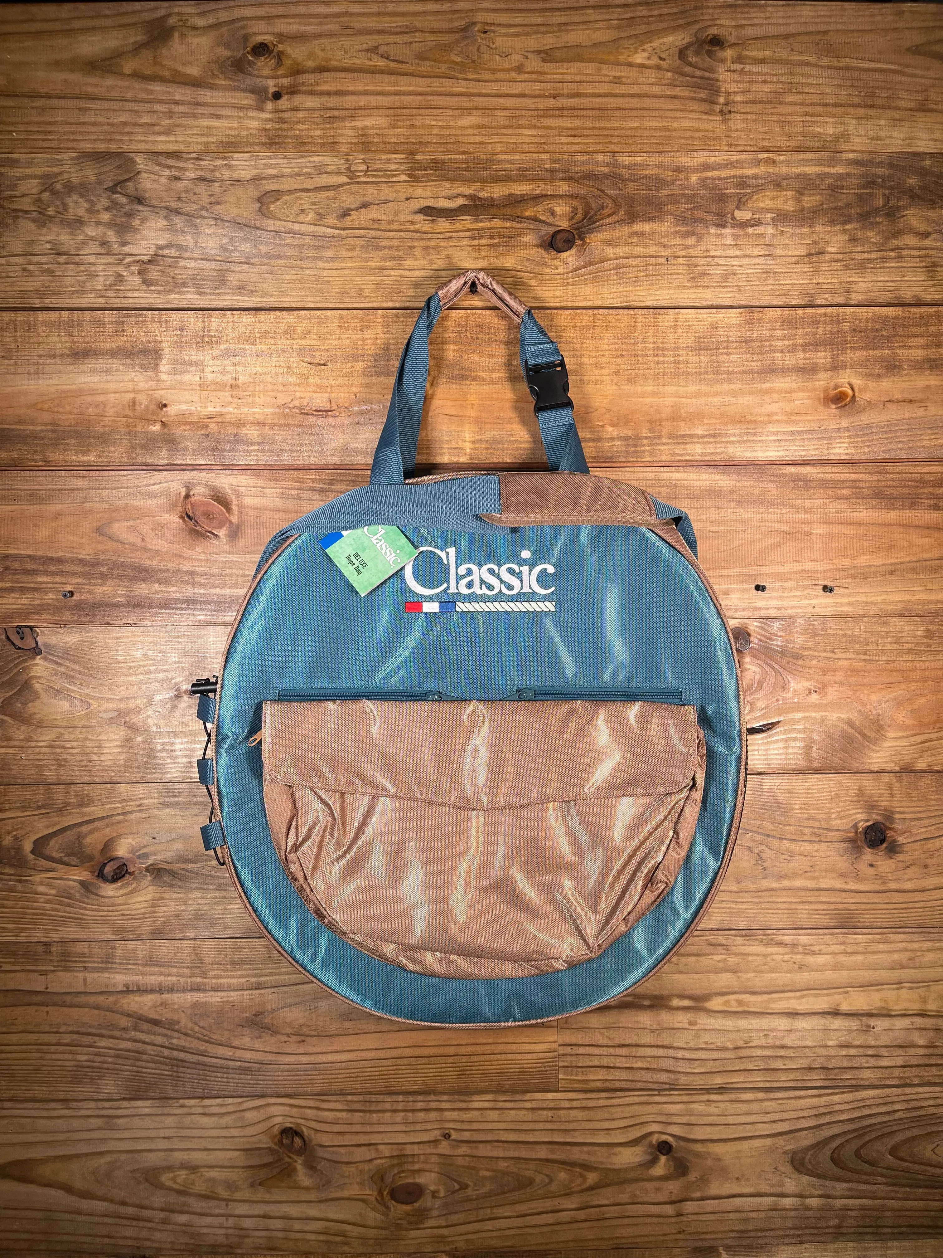Classic Deluxe Rope Bag/ Ocean Wheat