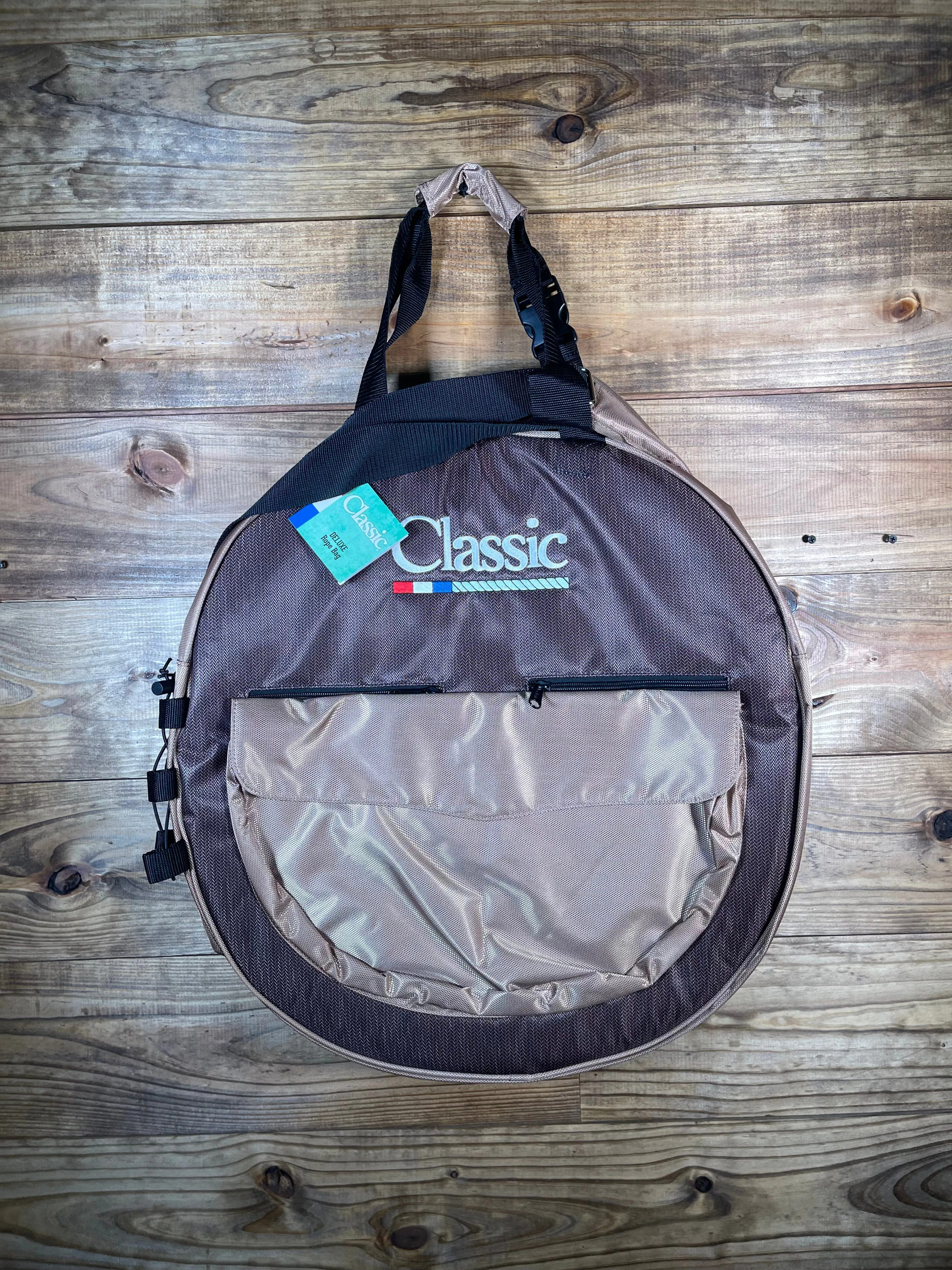 Classic Deluxe Rope Bag/ Weave Wheat