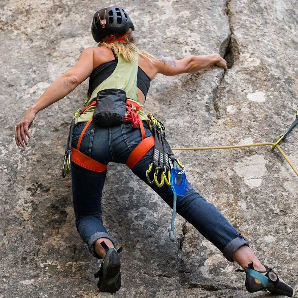 Climbing Hand Ascender, Outdoor Climbing Left/Right Hand Ascender for 9-12 Mm Rope Equipment Rope Clamp