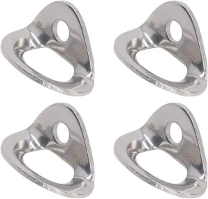 Climbing Hanger, Stainless Steel Climbing Bolt Hanger Climbing Rappelling Hammock Installation for Cave Exploration, Engineering