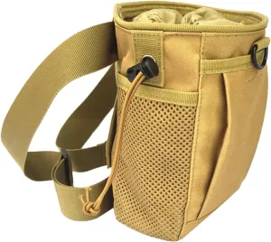 Climbing Powder Bag Chalk Bag with Adjustable Belt Quick Clip-on Belt for Indoor Outdoor Rock Climbing Weightlifting Bouldering Gym