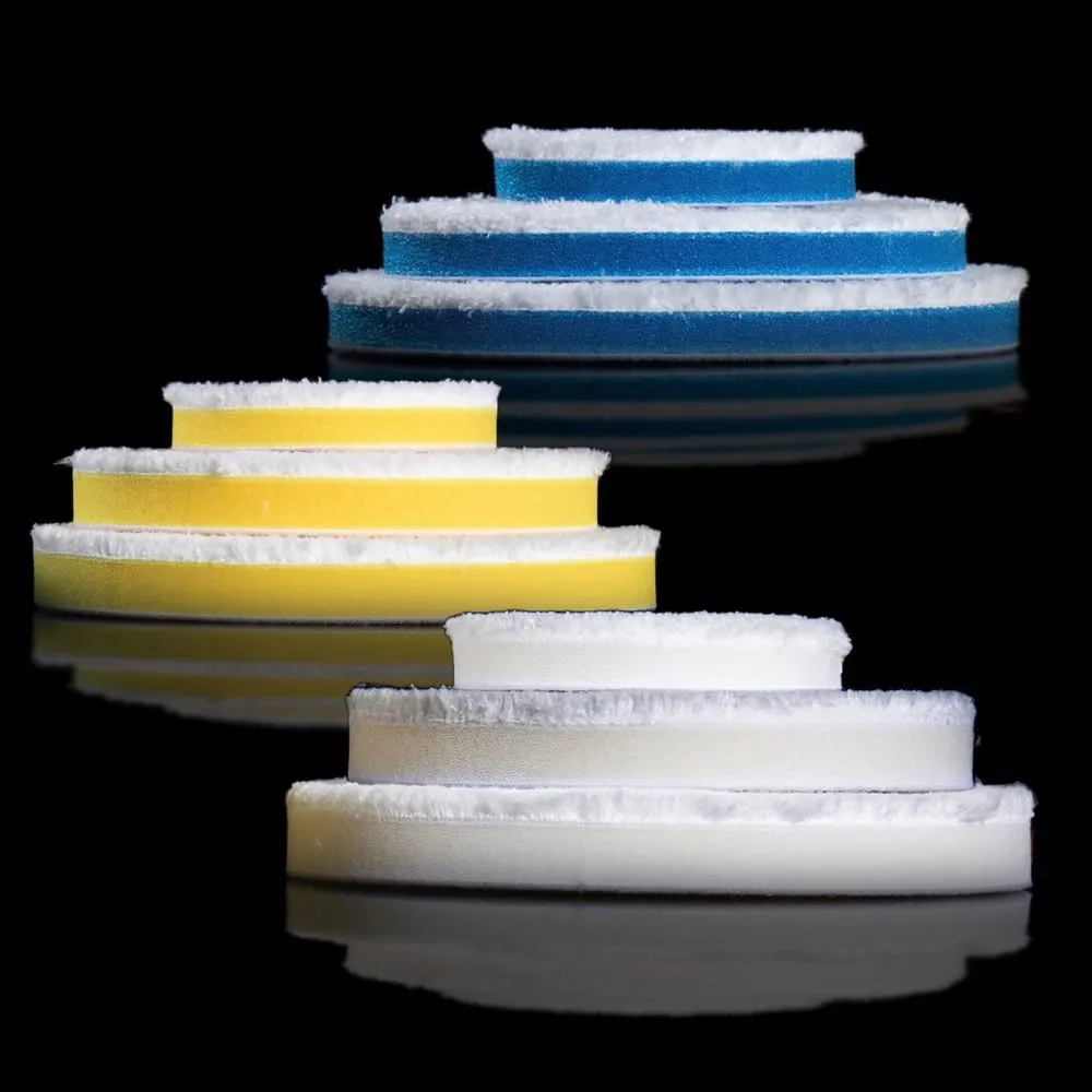 Coarse D-A Microfiber Extreme Cut Pad (Blue) Ø 130mm, Single Pad