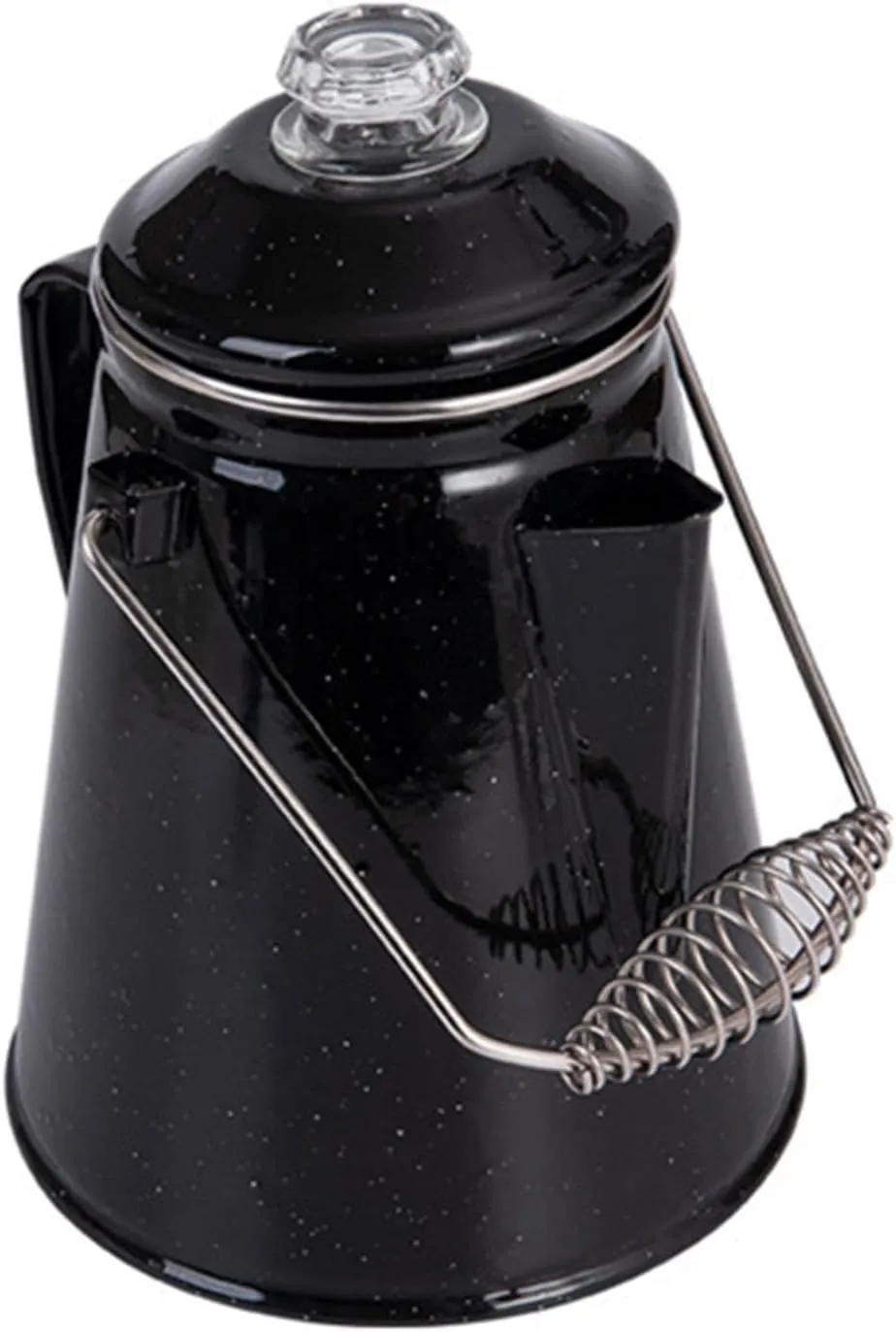 Coffee Percolator Coffee Boiler Portable Heat Resistant Multifunctional Tea Kettle Camping Kettle for RV Kitchen Picnic Cabin