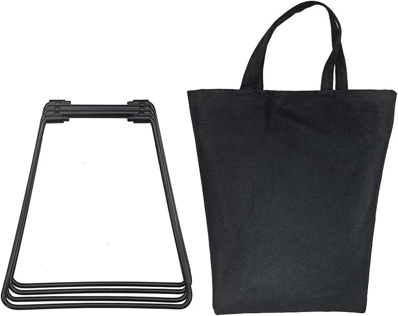 Collapsible Cooler Holder Foldable Cooler Holder Iron Luggage Rack Camping Box Bracket