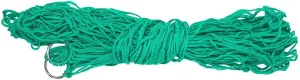 Comfortable Double Swing Hanging Bed, Nylon Mesh Hammock for Outdoor Camping, Strong Load Bearing and Easy to Install, Lightweight and, 5 Color Options (Grass Green)
