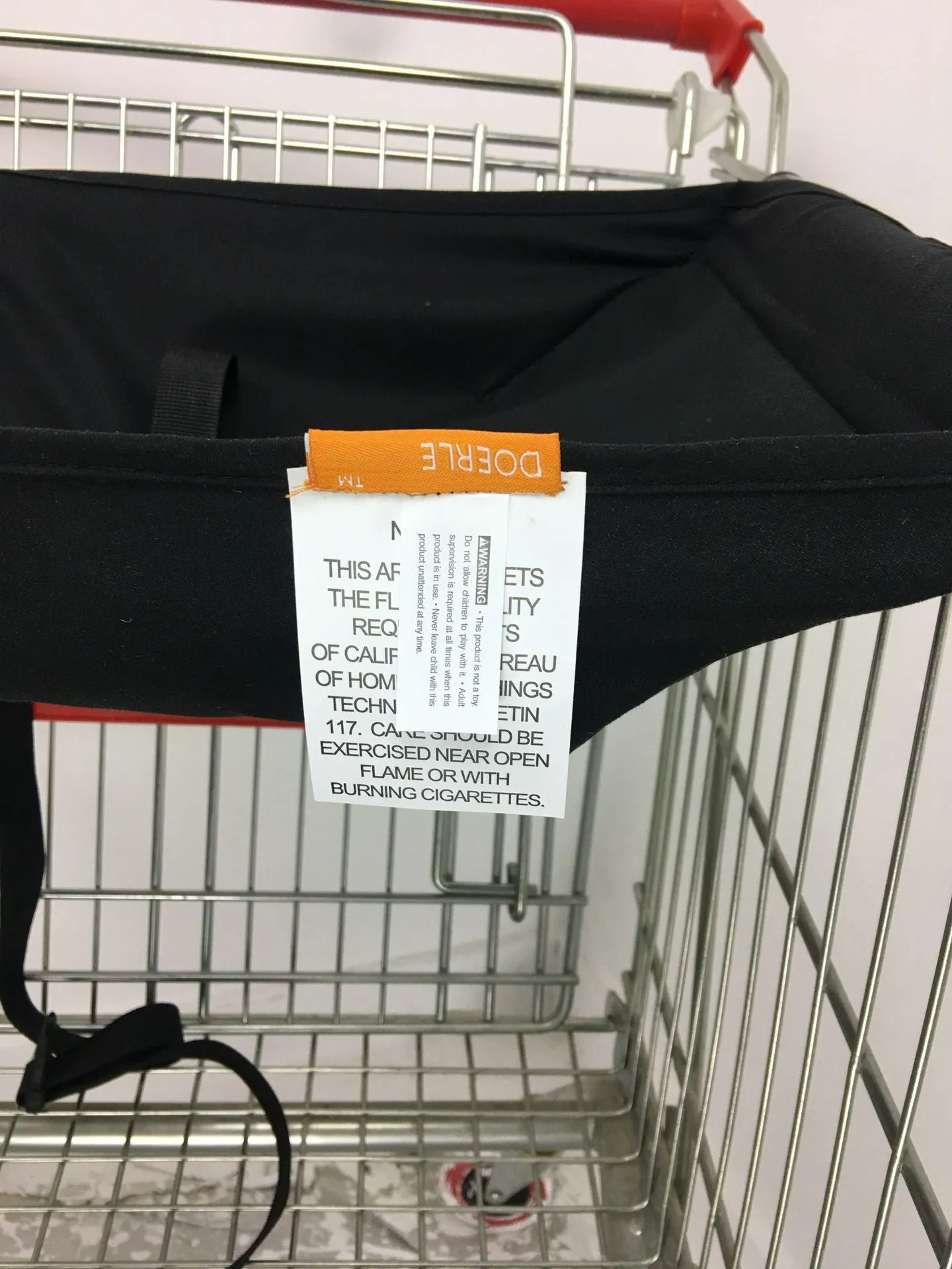 Convenient Shopping Companion: Baby Hammock for Supermarket Carts
