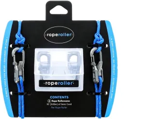 Cord and Rope Tightening and Cinching Tool with Rollercam Technology - Easy Secure Tie Down for Outdoor, Camping, and Boating Guy Lines - 6-Pack Includes Accessory Cord and Carry Case