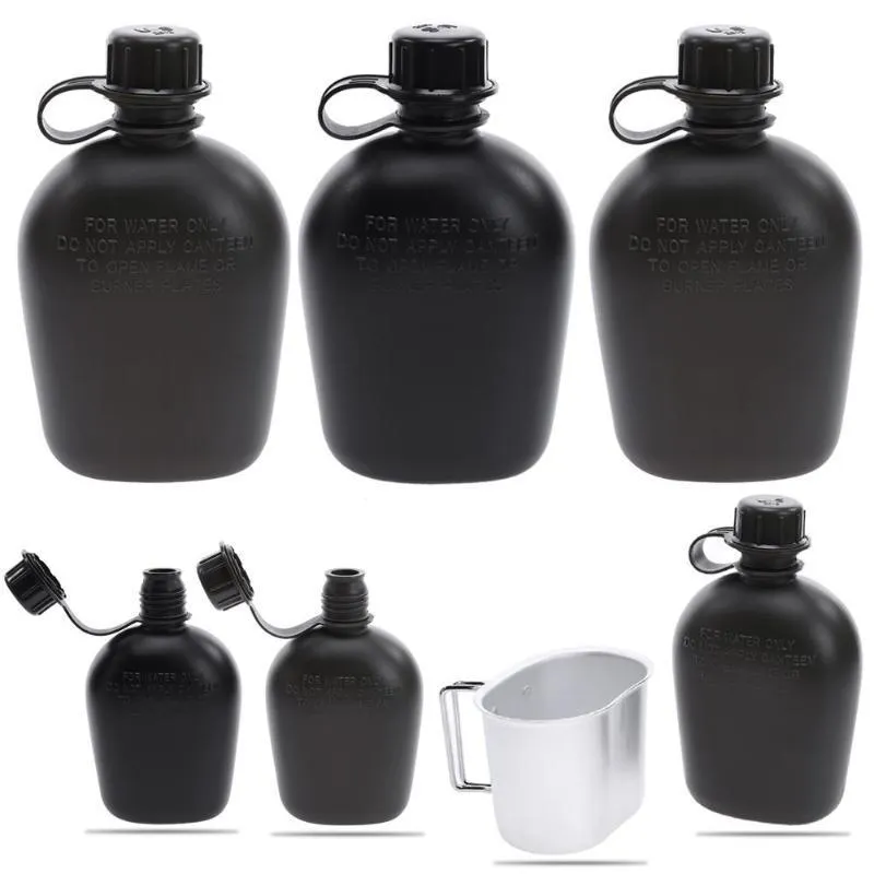 Cup-1L Aluminum Instant access Cooking Bottle Water Military Advanced