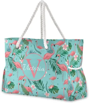Custom Large Beach Bags Personalized Shoulder Tote Bag for Women Customized Shoulder Bag