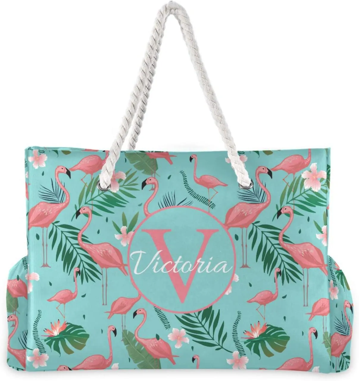 Custom Large Beach Bags Personalized Shoulder Tote Bag for Women Customized Shoulder Bag