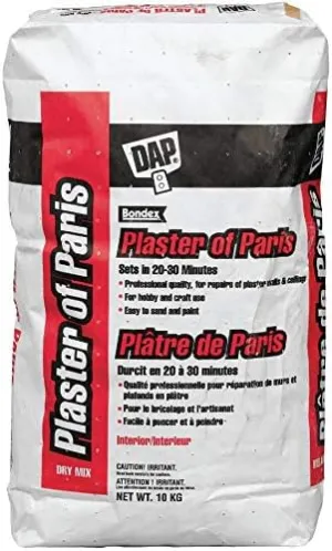 DAP 11522 Plaster of Paris, Powder, White, 10 kg Bag