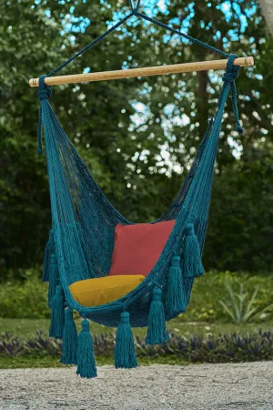 Deluxe Hammock Swing Chair In Plain In Bondi Colour