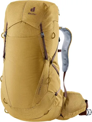 Deuter Aircontact Ultra 40   5L Trekking Backpack, Savanna-Raisin, 45 Liters