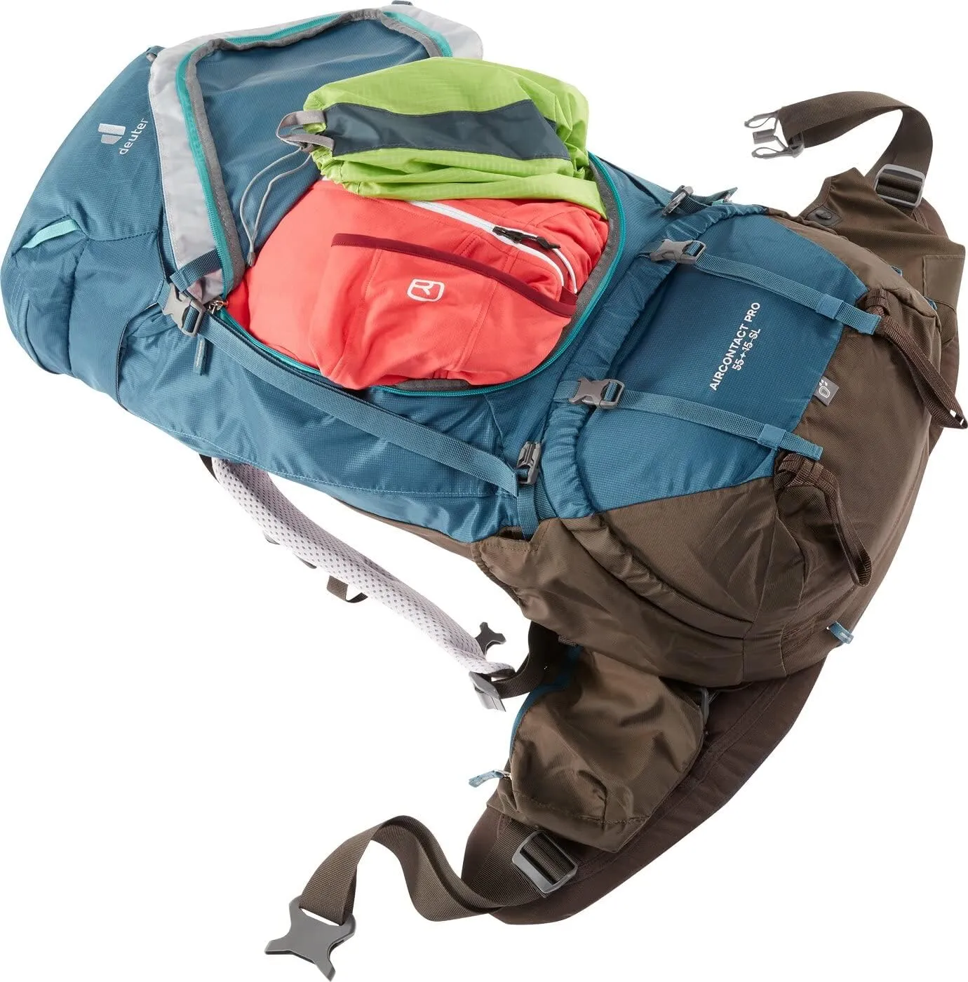 Deuter Women's Aircontact Pro 55   15 Sl Trekking Backpack