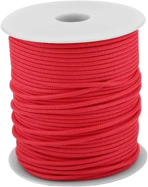 Dilwe Fishing Line, Speargun Reel Line for Fishing Tie-Downs Gear Fishing Tie-Downs Gear Bundles Camping(Red)