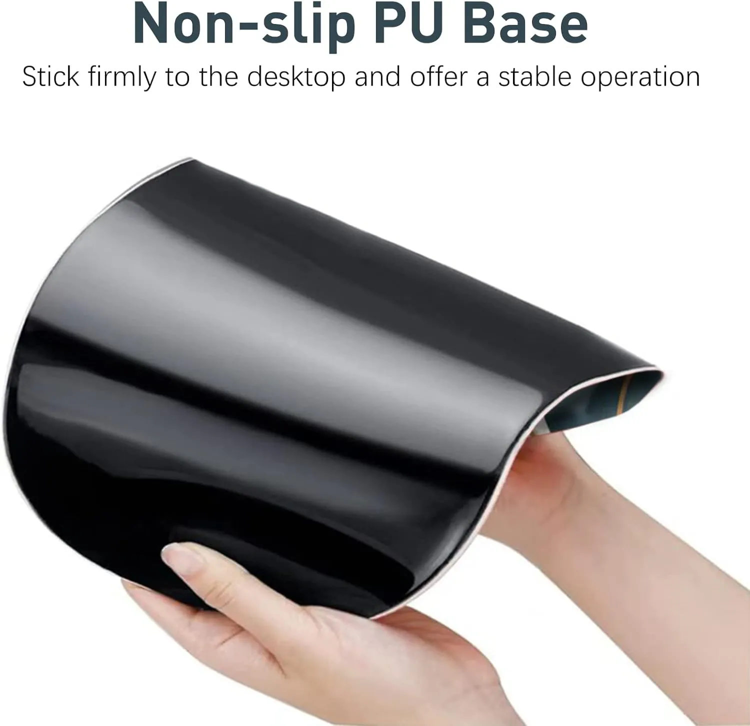 DINKY Ergonomic Mouse Pads Wrist Support, Entire Memory Foam with Anti-Slip PU Base, Pain Relief Mouse Mat with Wrist Rests Easy Typing for Computer Laptop, Home and Office (Anstract Plant)