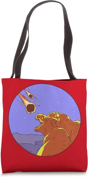 Dinosaur Species Die Meteorite Cretaceous Dino Tote Bag