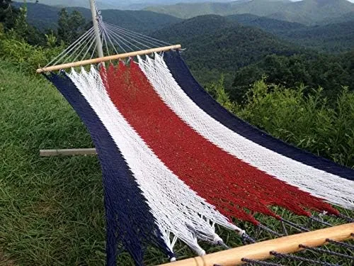 Double Hammock with Spreader Bars Indoor and Outdoor HMK-2211-174