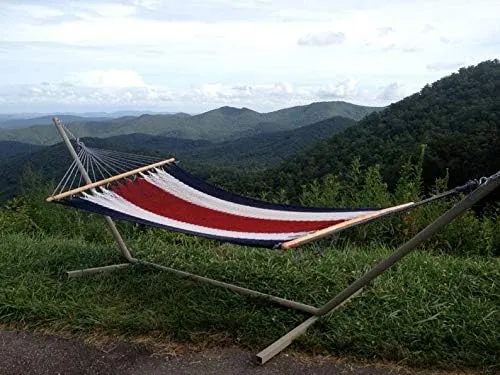 Double Hammock with Spreader Bars Indoor and Outdoor HMK-2211-174