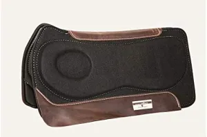 Downunder Horsemanship PRS Saddle Pad Black Felt Top Foam Bottom