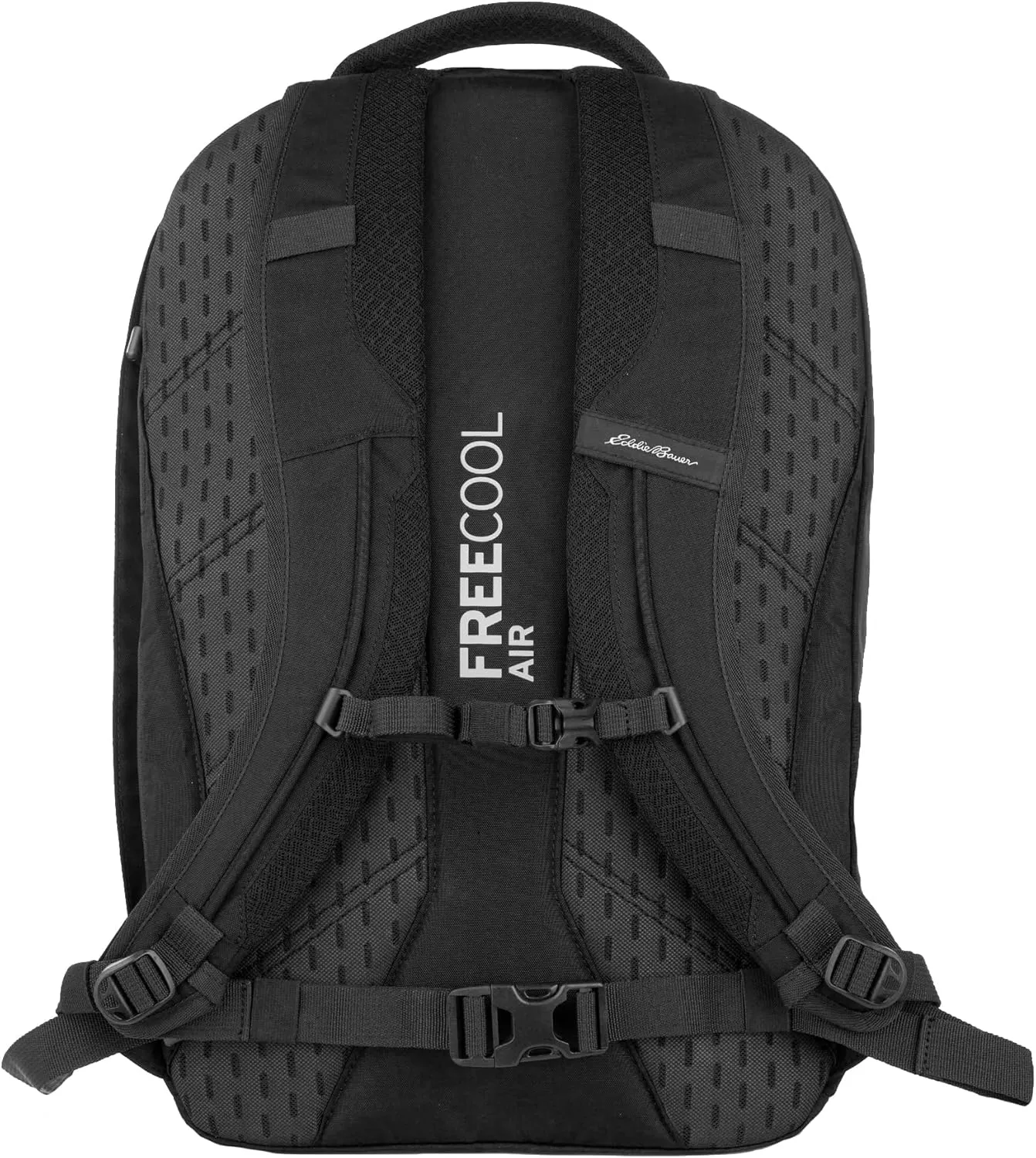 Eddie Bauer Adventurer Backpack with Organization Compartments and Hydration/Laptop Compatible Sleeve, Women's Adeventurer-Black, 30L