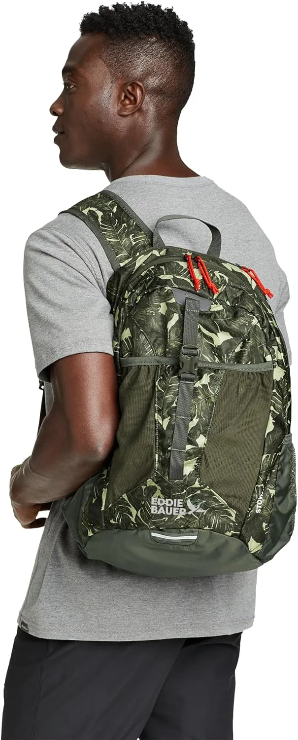 Eddie Bauer Stowaway Packable Backpack-Made from Ripstop Polyester, Port, 30L