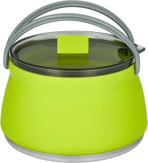 EEZEE Camping Kettle Collapsible Outdoor Travel Pot for Tea Coffee Boiling Water Soup Ramen Perfect for Camping Hiking,1L