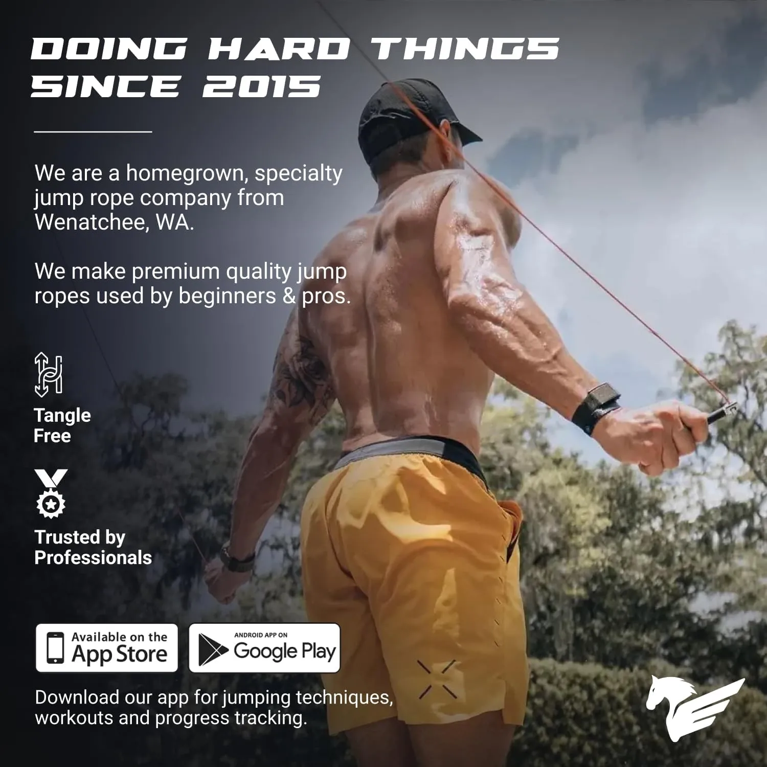 Elite Jumps Surge 3.0 Professional Speed Rope for Double Unders - Patented Dual Bearing Ultra Light-Weight Handle for Premium Spin Control and Kink-Resistant Cable for fast Speed Jump Rope