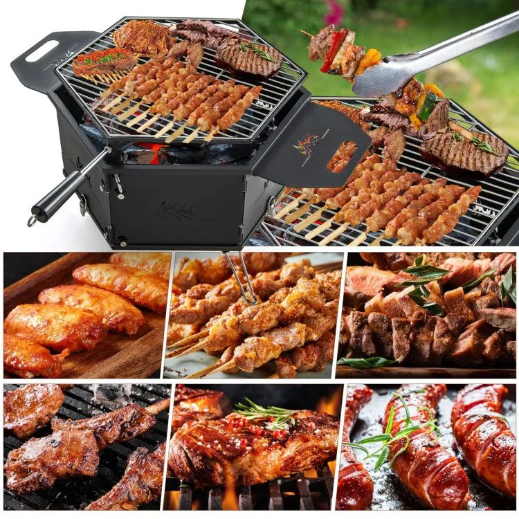 EmberRack 3-in-1 Folding Grill