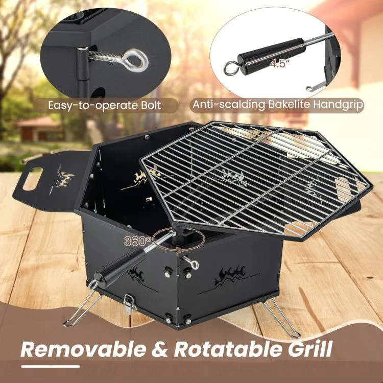 EmberRack 3-in-1 Folding Grill