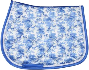 Equestrian Toile Jump Saddle Pad