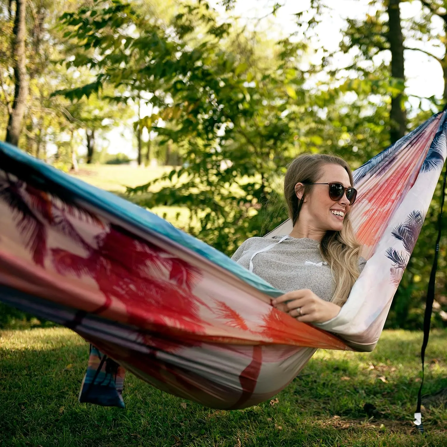 Equip Lightweight Hammock Perfect Backpacking & Camping Hammock, Supports Up to 500lbs & Patterns