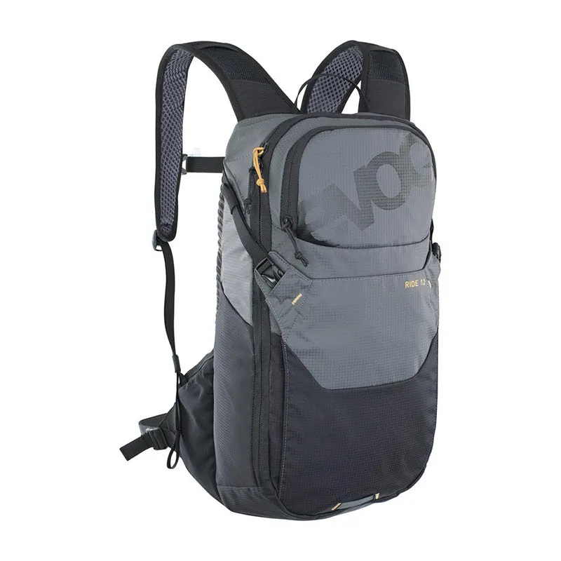 EVOC RIDE 12   2L BLADDER CARBON GREY/BLACK