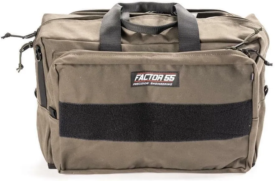 Factor 55 Ultimate Recovery Gear Bag Made from Cordura and Heavy-Duty Zippers, Large - Tan