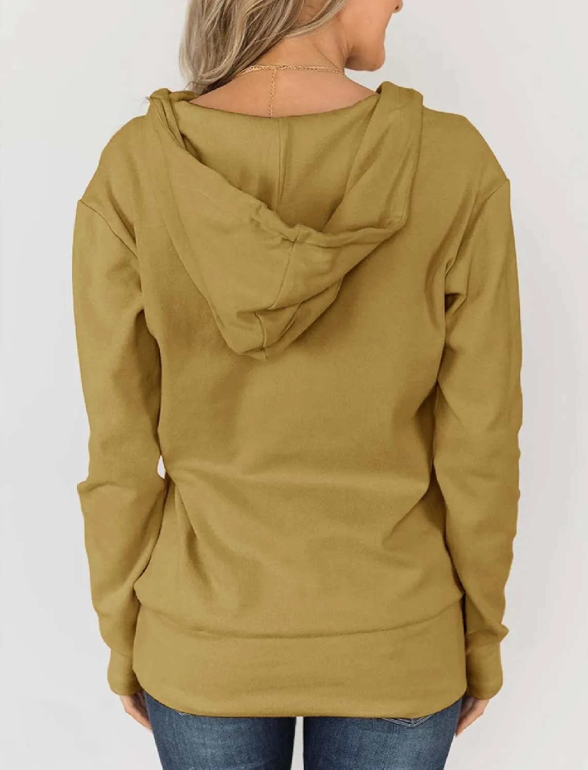 Fallorchid Womens Long Sleeve Tops Quarter zip Pullover Hoodies Casual Sweatshirts with Pocket