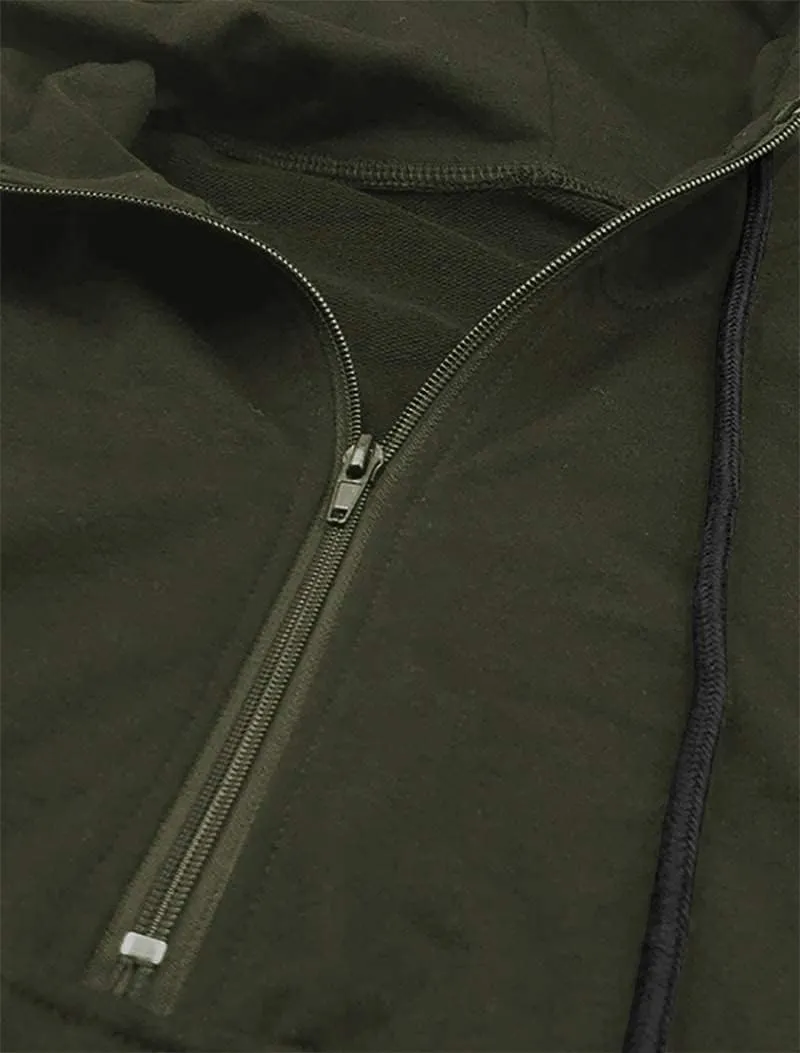 Fallorchid Womens Long Sleeve Tops Quarter zip Pullover Hoodies Casual Sweatshirts with Pocket