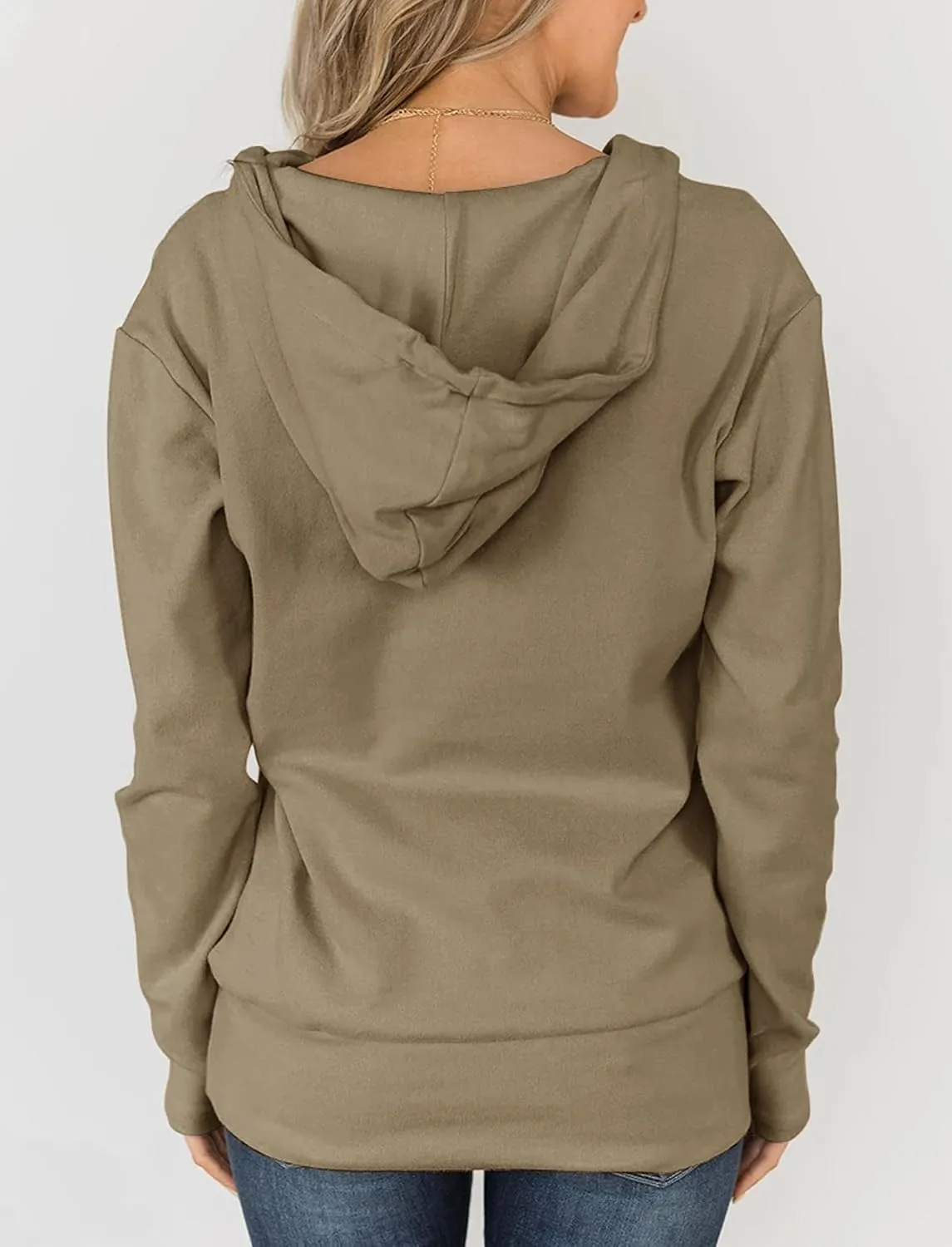 Fallorchid Womens Long Sleeve Tops Quarter zip Pullover Hoodies Casual Sweatshirts with Pocket