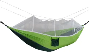 Farfarhome Camping Hammock with Mosquito Net Portable Travel Hammock Insect Netting Nylon Hammock Tent Perfect for Outdoor Hiking Survival Travel