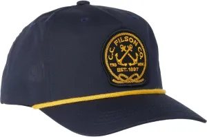 Filson Navy Anchor Rope Trucker Hat