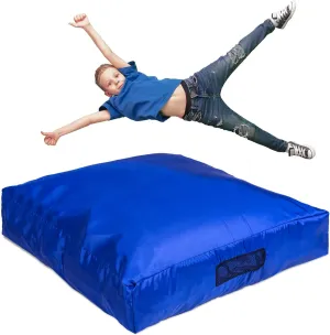 Foamma Crash Pad – (48’’ X 48’’) (4 Ft X 4 Ft) – Sensory Crash Pad with Foam Blocks for Autistic Kids, Soft Fabric & Washable Cover – Ideal for Kids and Adults to Jump, Play, or Relax